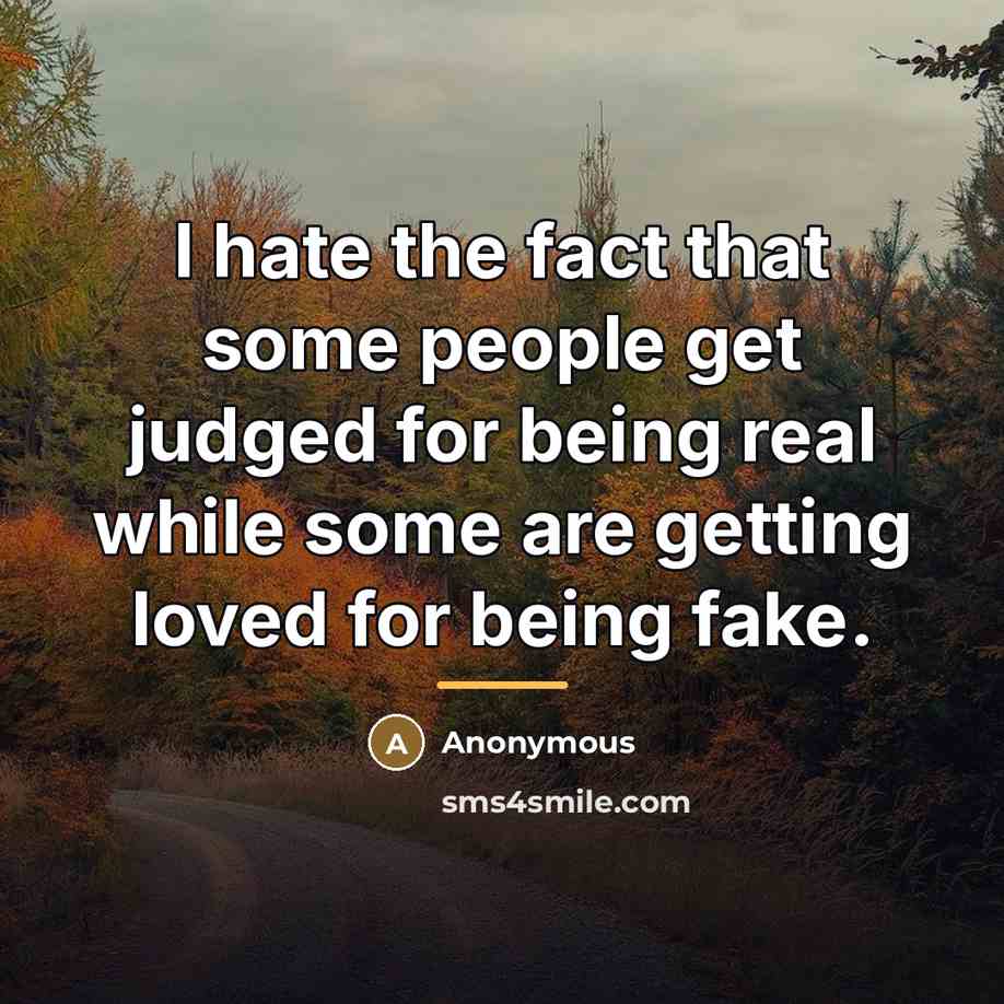 “I hate the fact that some people get judged for…” quote by Anonymous