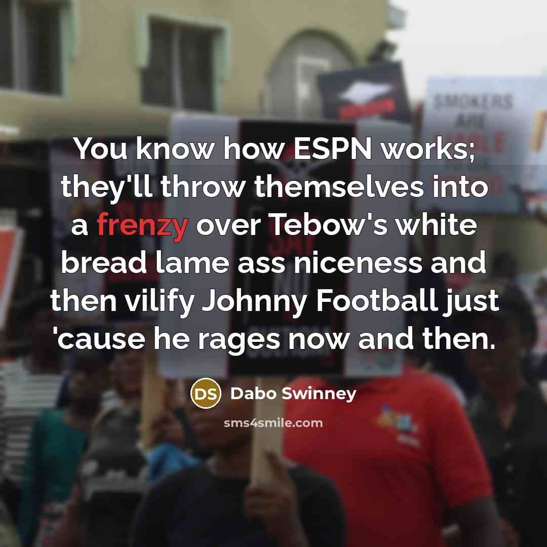 “You know how ESPN works; they'll throw themselves into a…” quote by Dabo Swinney