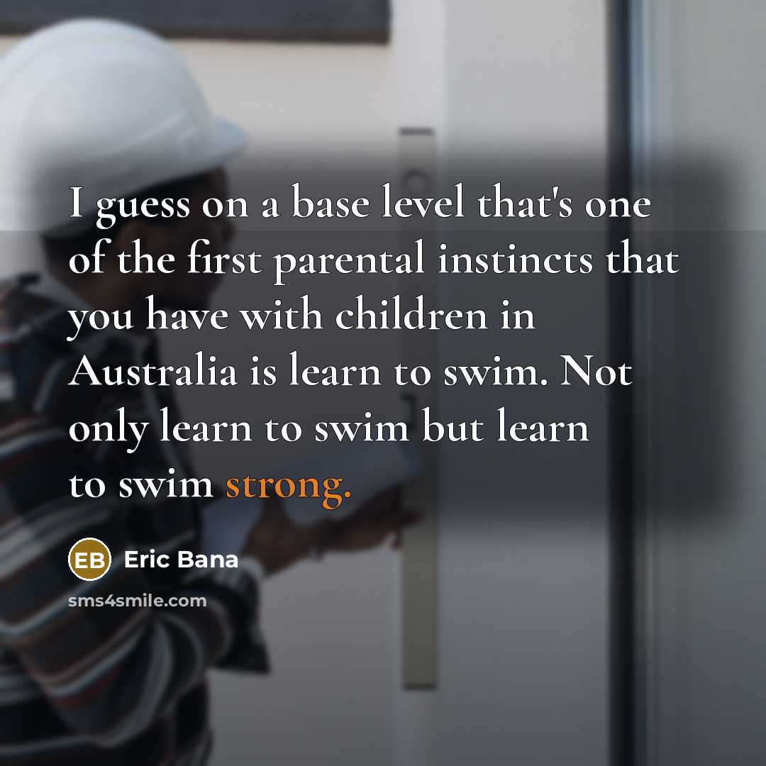 “I guess on a base level that's one of the…” quote by Eric Bana