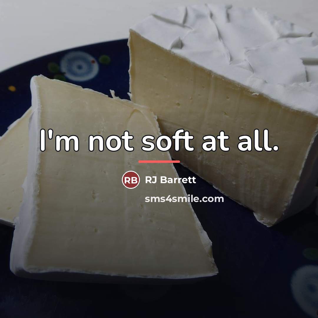 “I'm not soft at all.…” quote by RJ Barrett