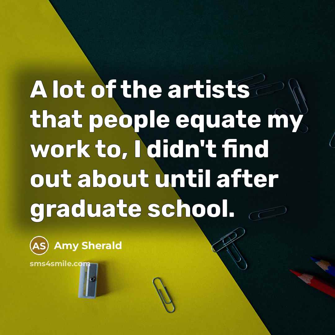 “A lot of the artists that people equate my work…” quote by Amy Sherald