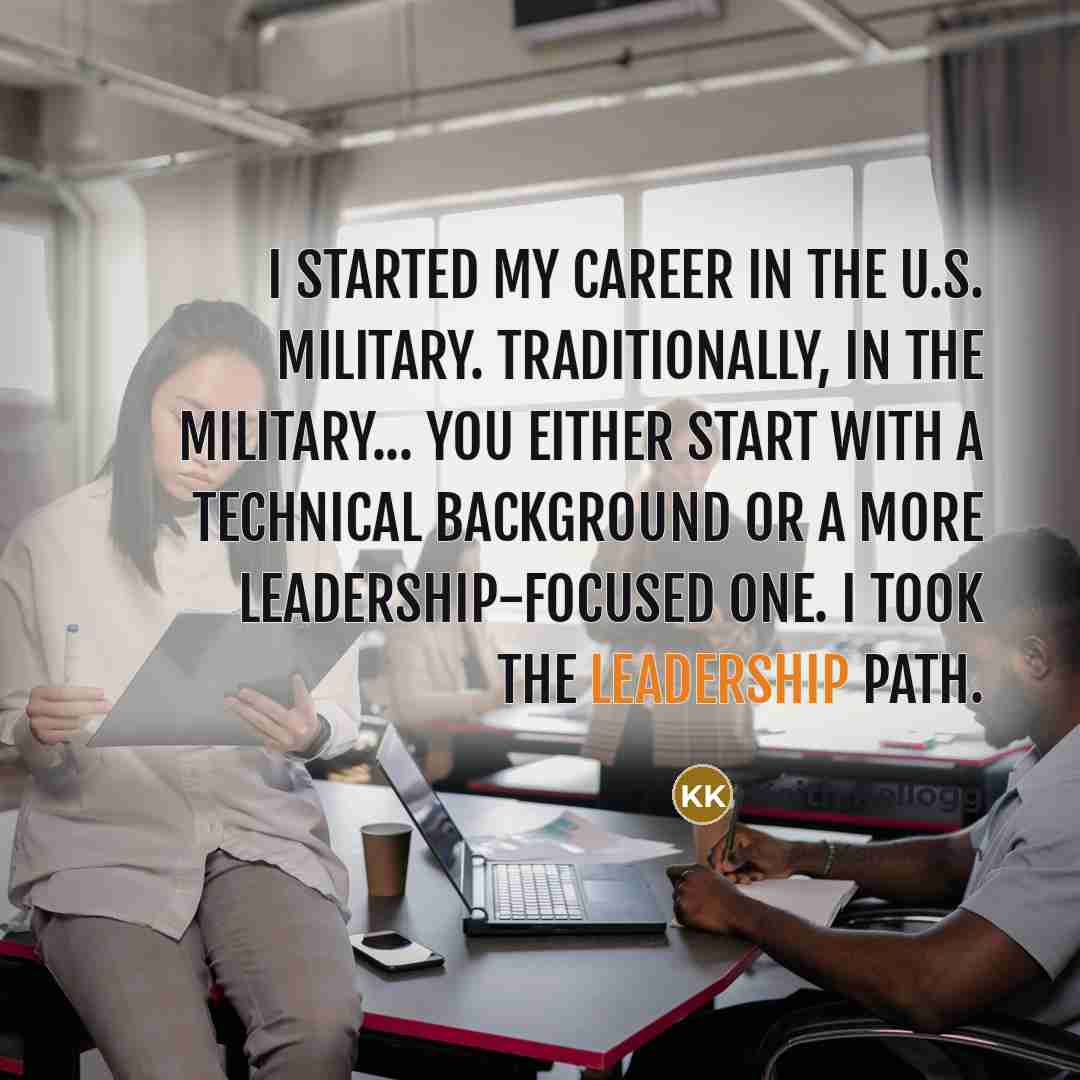 “I started my career in the U.S. military. Traditionally, in…” quote by Keith Kellogg