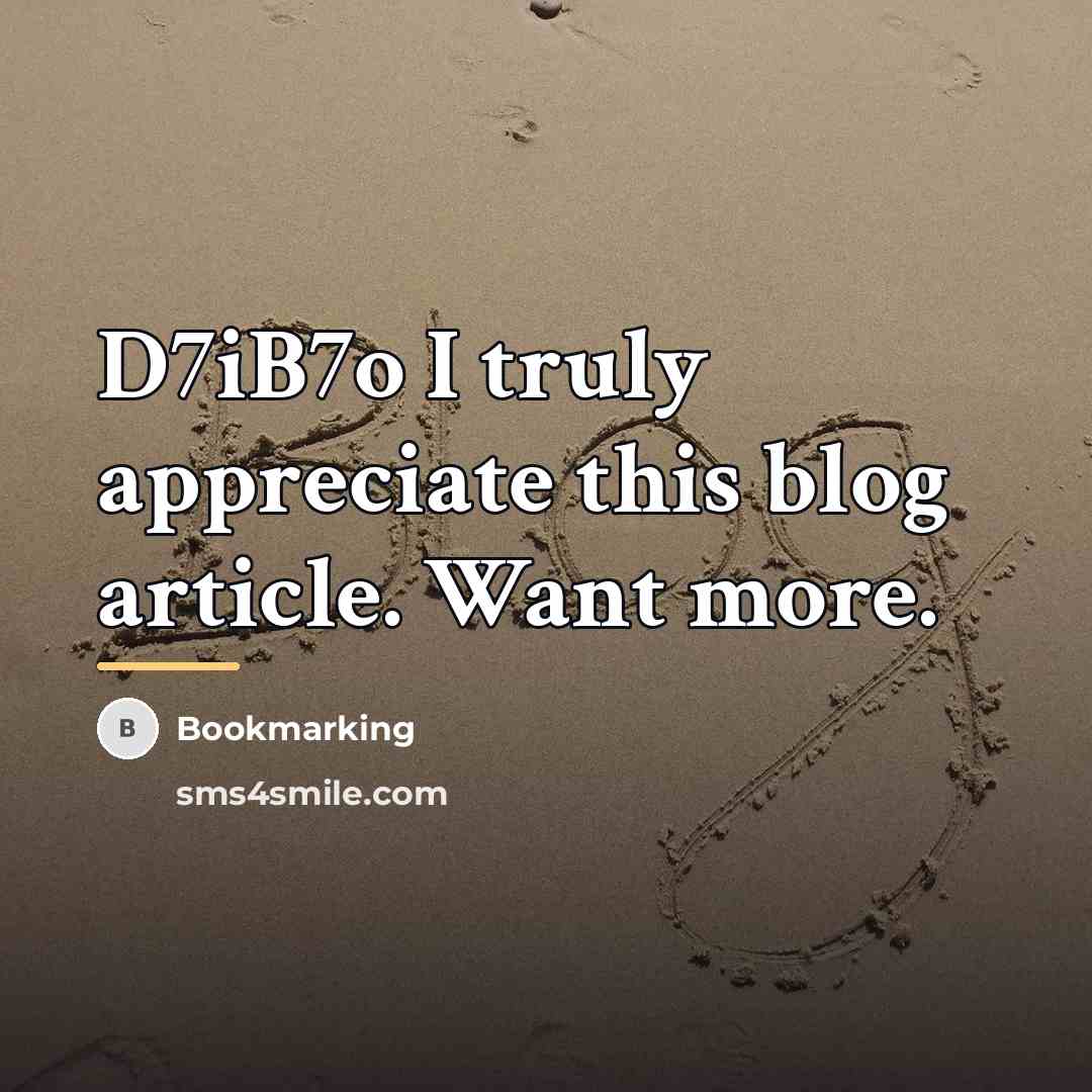 “D7iB7o I truly appreciate this blog article. Want more.…” quote by Bookmarking