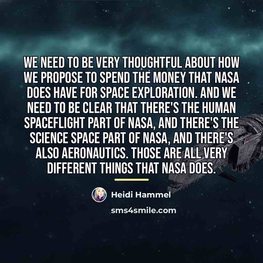 “We need to be very thoughtful about how we propose…” quote by Heidi Hammel