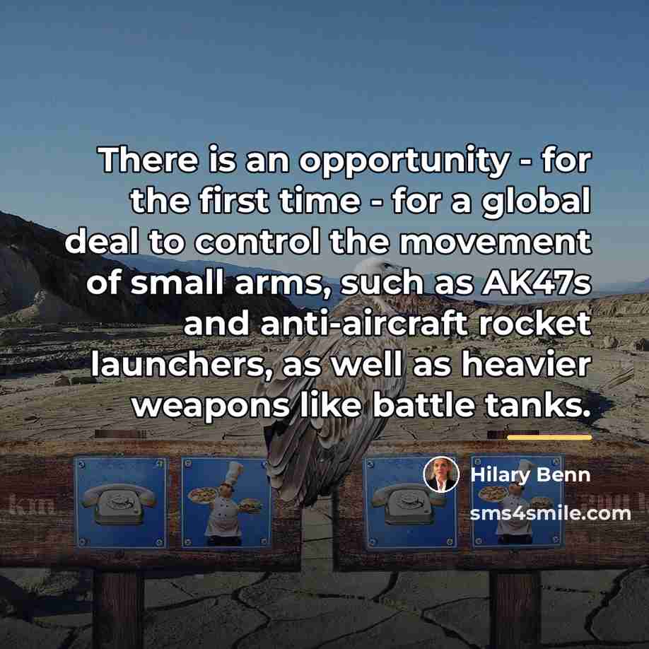 “There is an opportunity - for the first time -…” quote by Hilary Benn