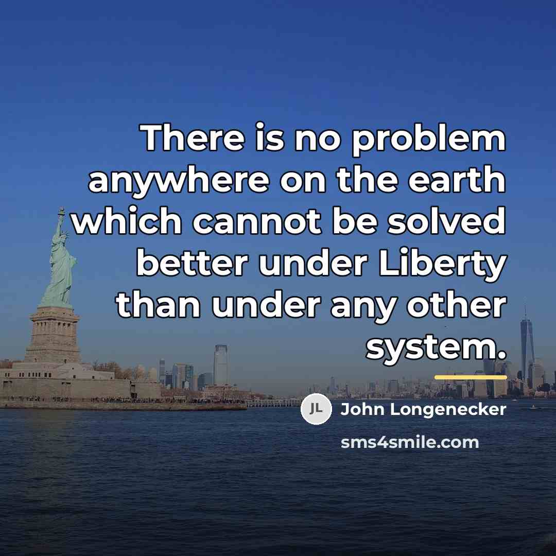 “There is no problem anywhere on the earth which cannot…” quote by John Longenecker