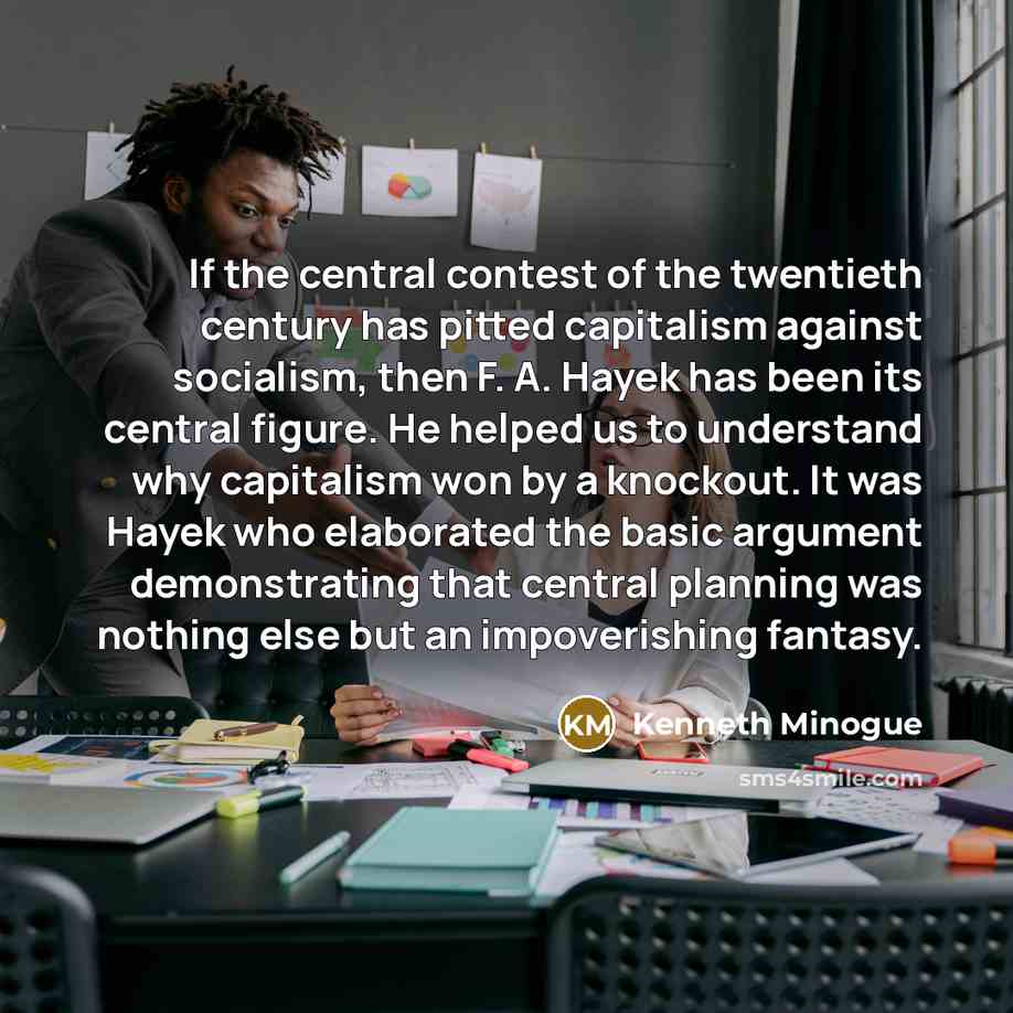“If the central contest of the twentieth century has pitted…” quote by Kenneth Minogue