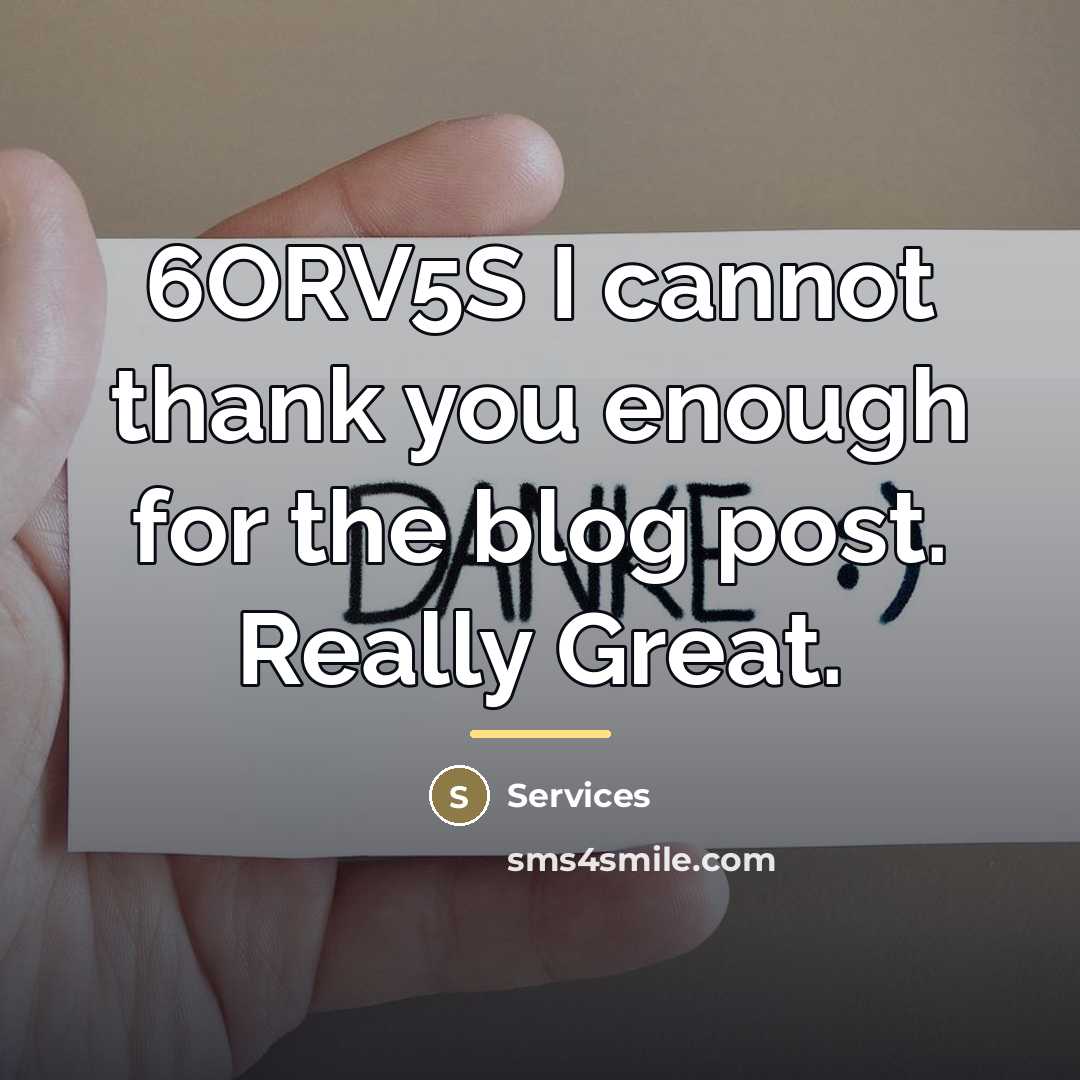 “6ORV5S I cannot thank you enough for the blog post.…” quote by Services