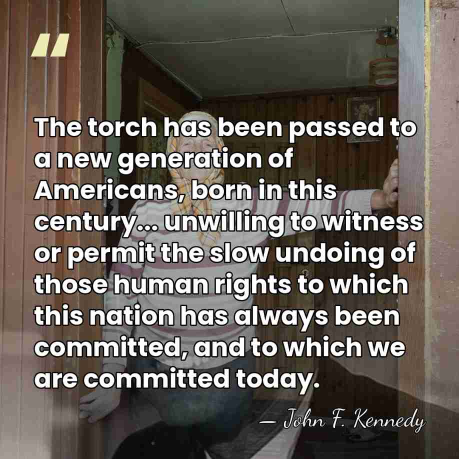 The torch has been passed to a new generation of Americans, born&hellip; - John F. Kennedy