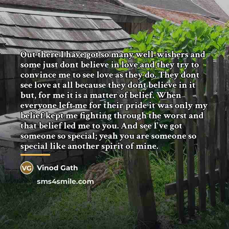 “Out there I have got so many well-wishers and some…” quote by Vinod Gath