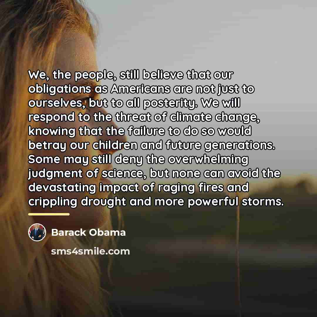 “We, the people, still believe that our obligations as Americans…” quote by Barack Obama