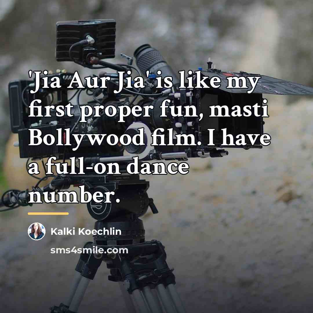 “'Jia Aur Jia' is like my first proper fun, masti…” quote by Kalki Koechlin