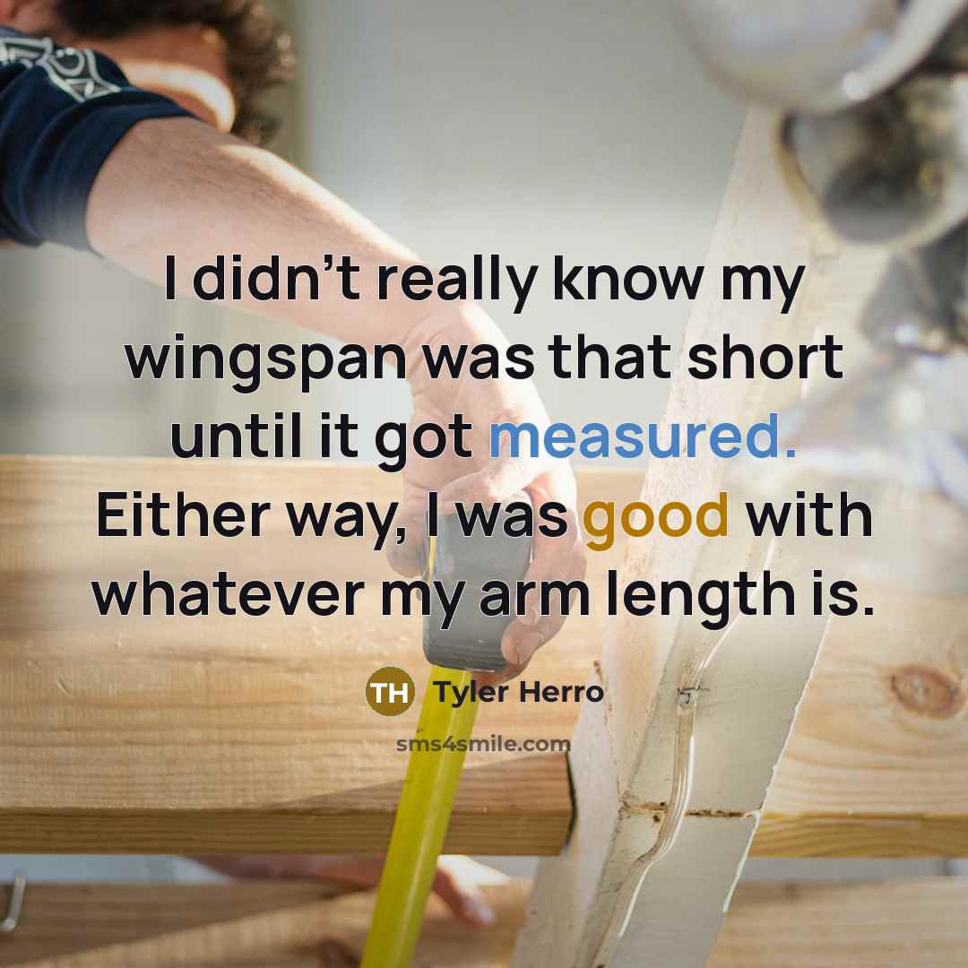 “I didn't really know my wingspan was that short until…” quote by Tyler Herro