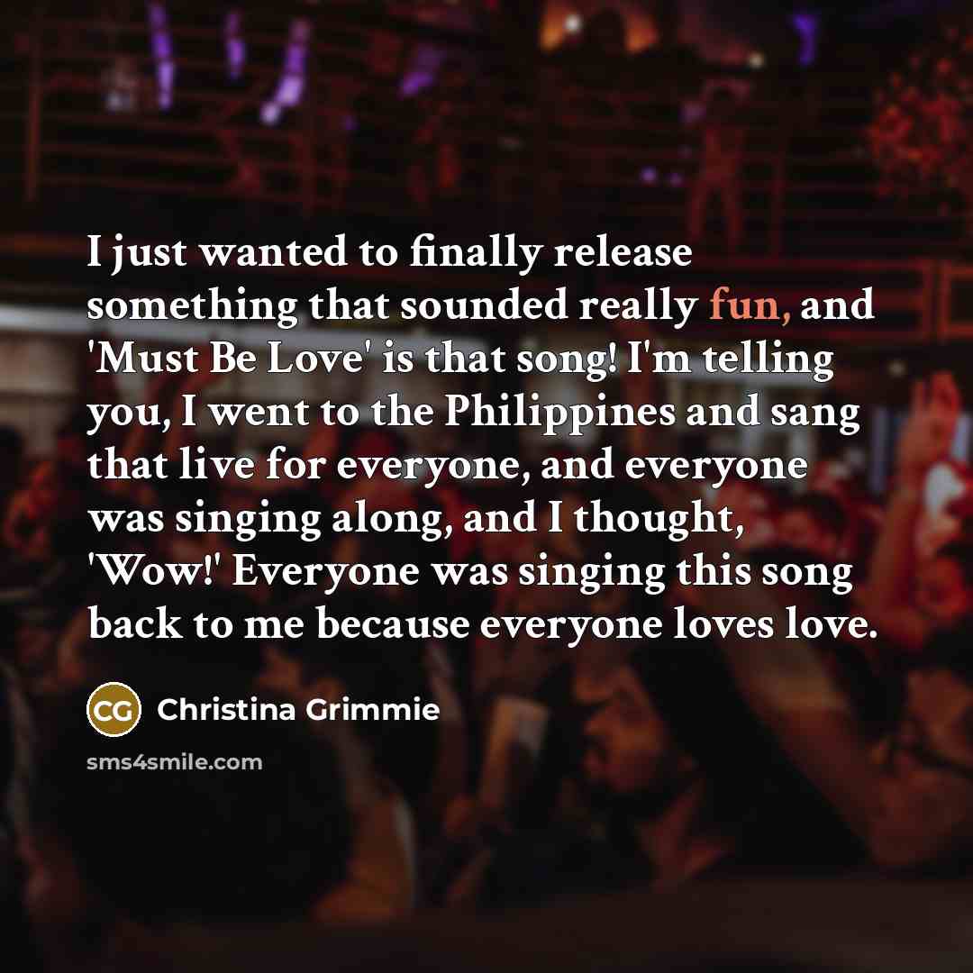“I just wanted to finally release something that sounded really…” quote by Christina Grimmie