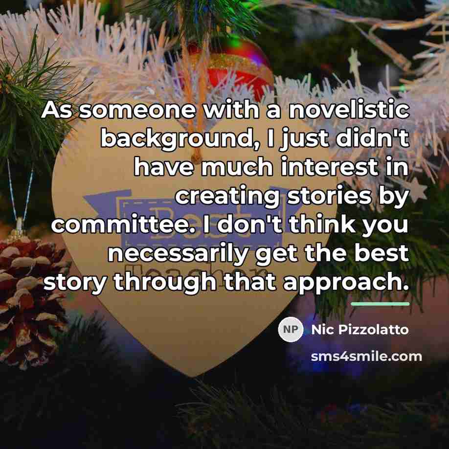 “As someone with a novelistic background, I just didn't have…” quote by Nic Pizzolatto