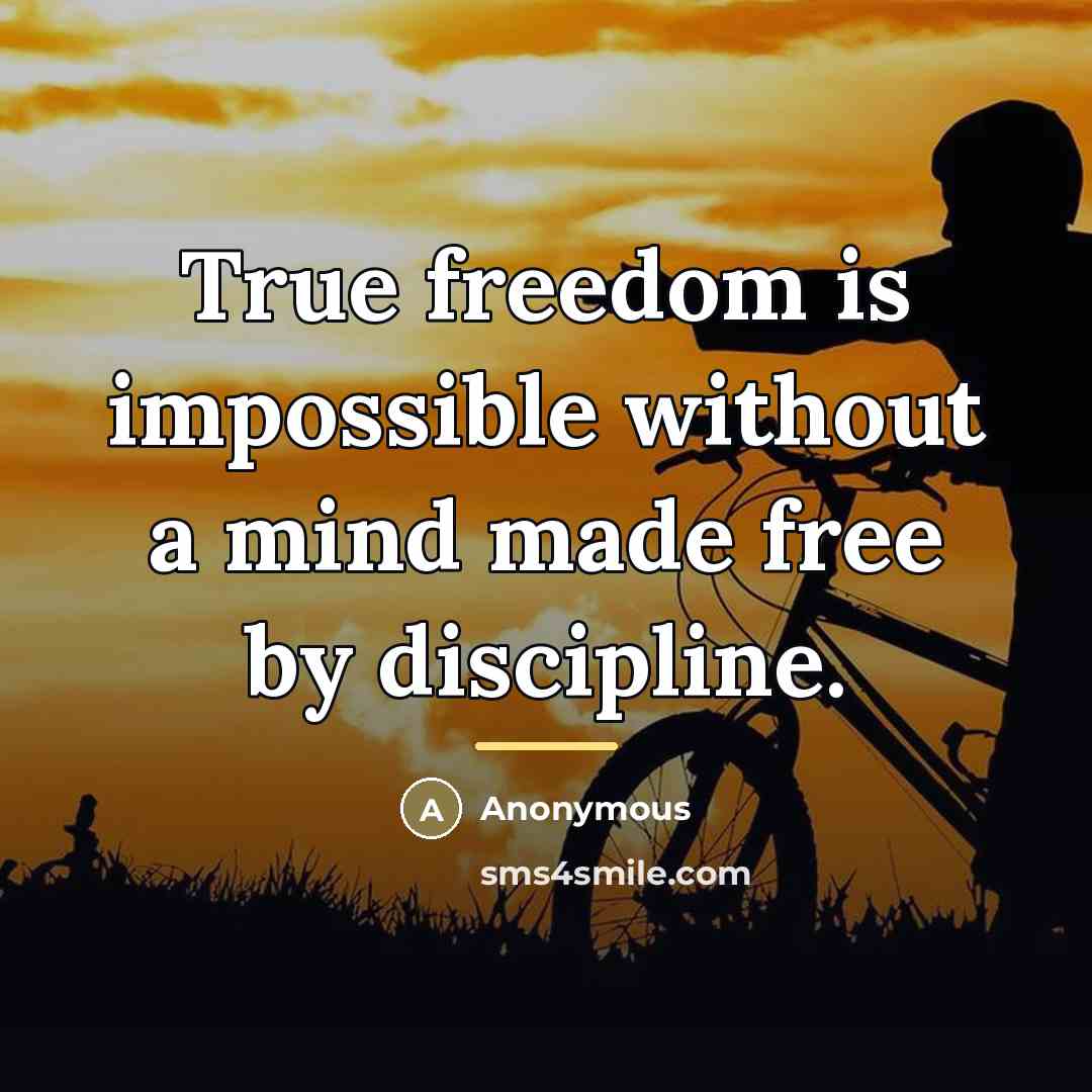 “True freedom is impossible without a mind made free by…” quote by Anonymous