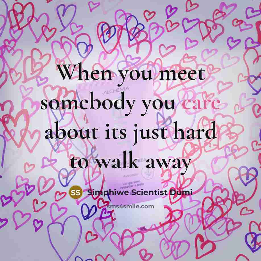 “When you meet somebody you care about its just hard…” quote by Simphiwe Scientist Dumi