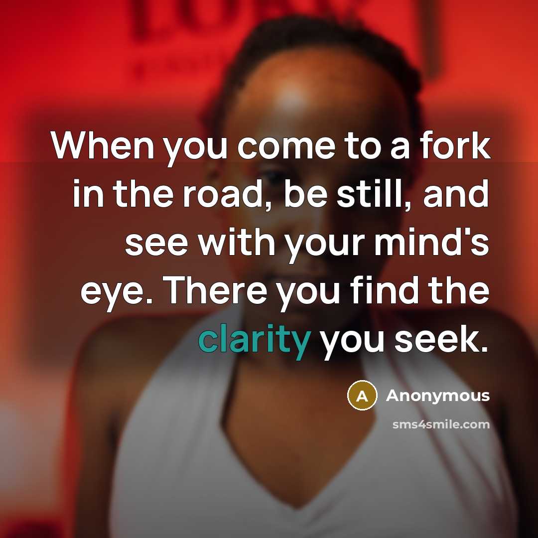 “When you come to a fork in the road, be…” quote by Anonymous