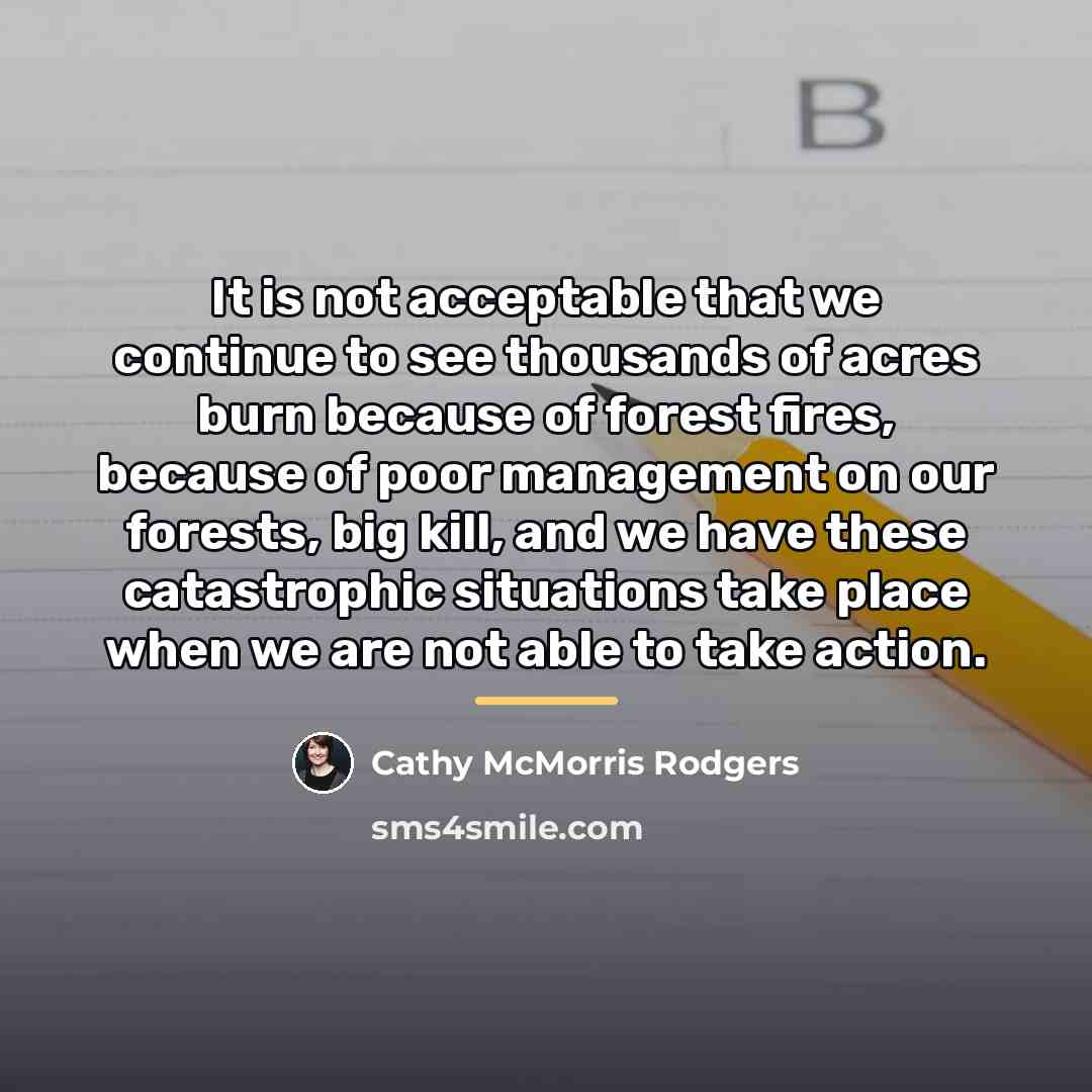 “It is not acceptable that we continue to see thousands…” quote by Cathy McMorris Rodgers