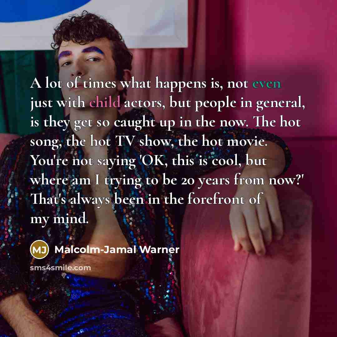 “A lot of times what happens is, not even just…” quote by Malcolm-Jamal Warner