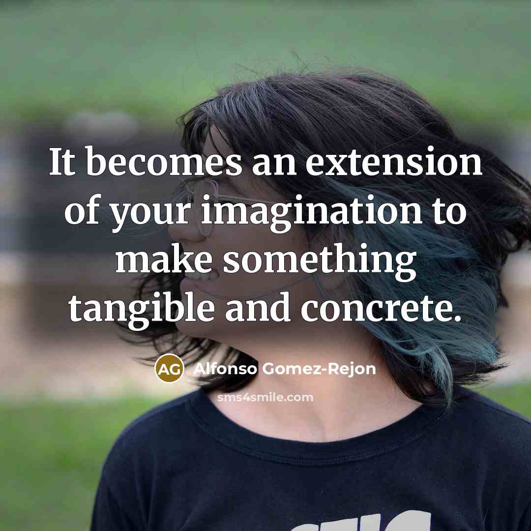 “It becomes an extension of your imagination to make something…” quote by Alfonso Gomez-Rejon