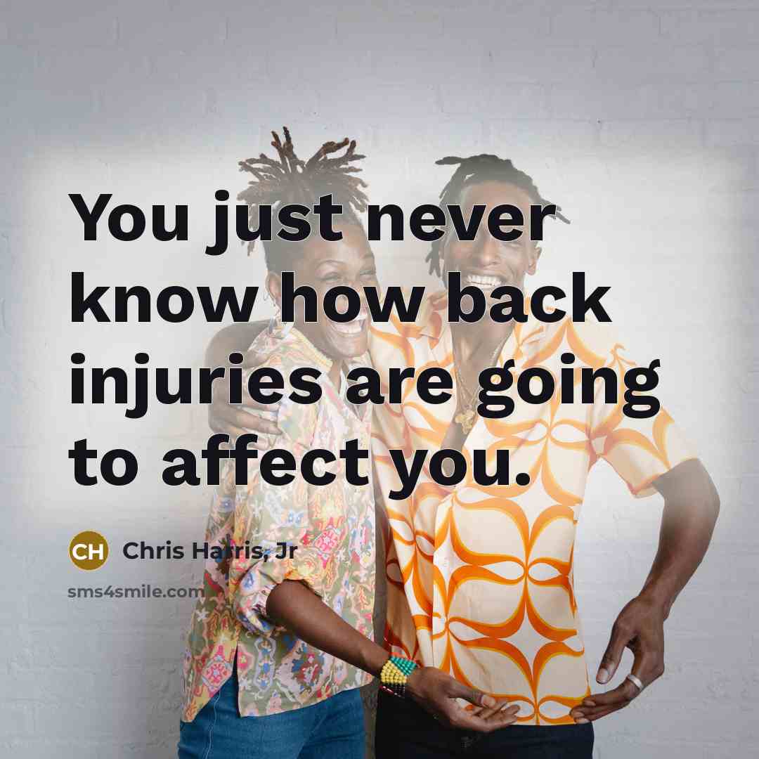 “You just never know how back injuries are going to…” quote by Chris Harris, Jr