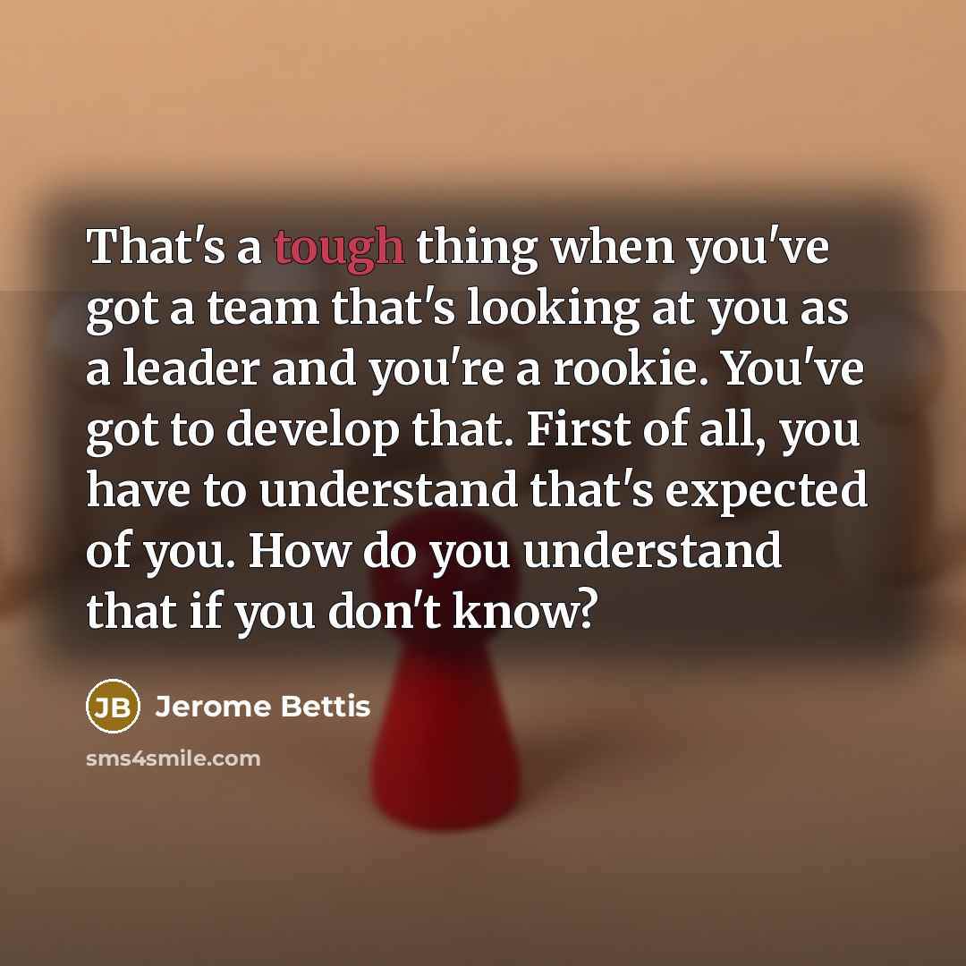“That's a tough thing when you've got a team that's…” quote by Jerome Bettis