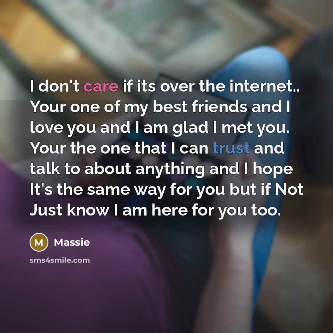 “I don't care if its over the internet.. Your one…” quote by Massie