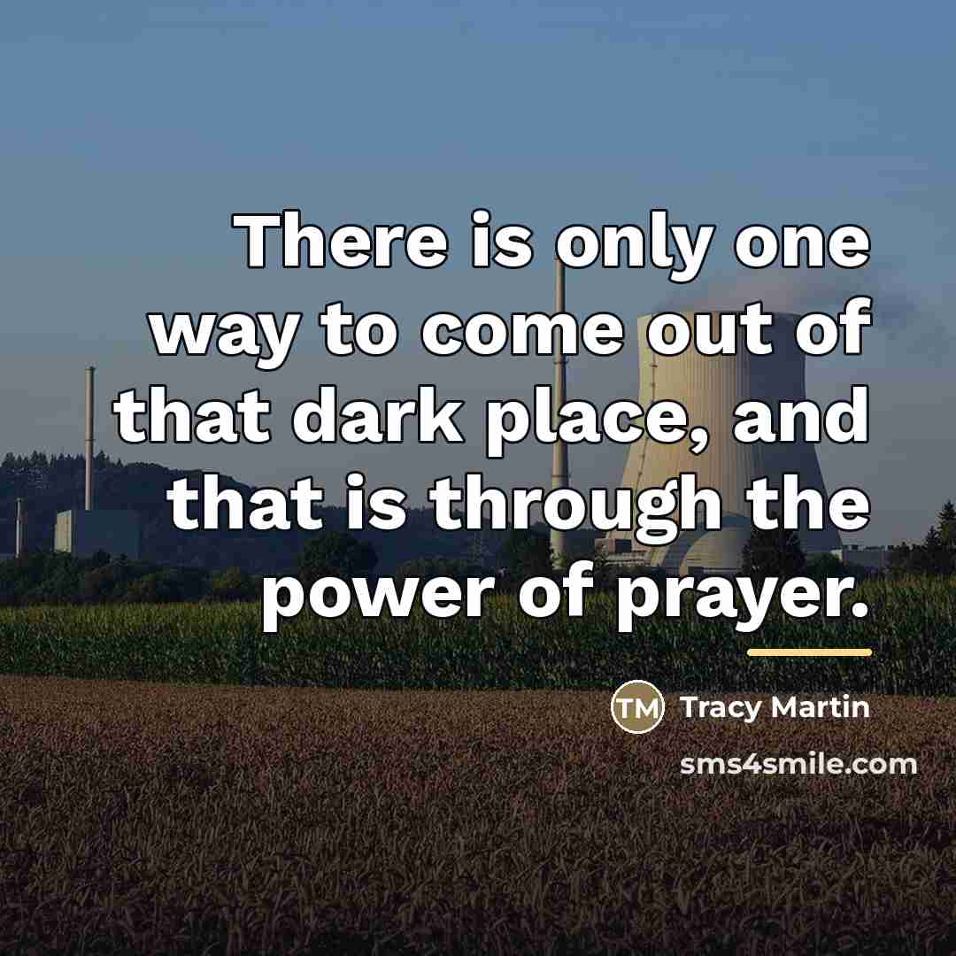 “There is only one way to come out of that…” quote by Tracy Martin