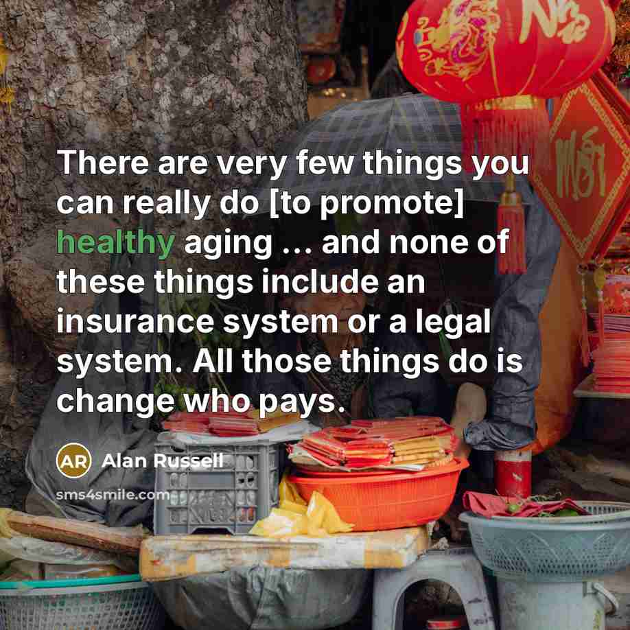“There are very few things you can really do [to…” quote by Alan Russell