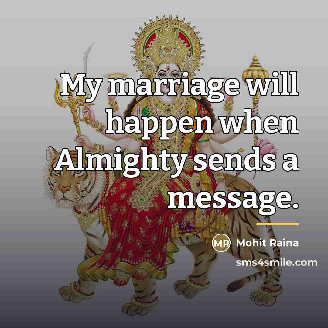 “My marriage will happen when Almighty sends a message.…” quote by Mohit Raina