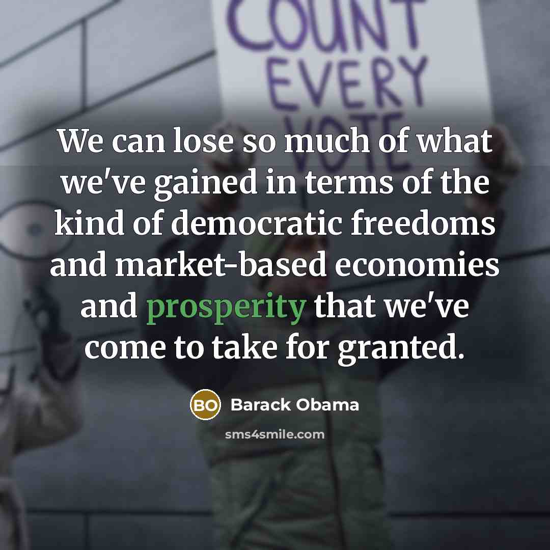 “We can lose so much of what we've gained in…” quote by Barack Obama