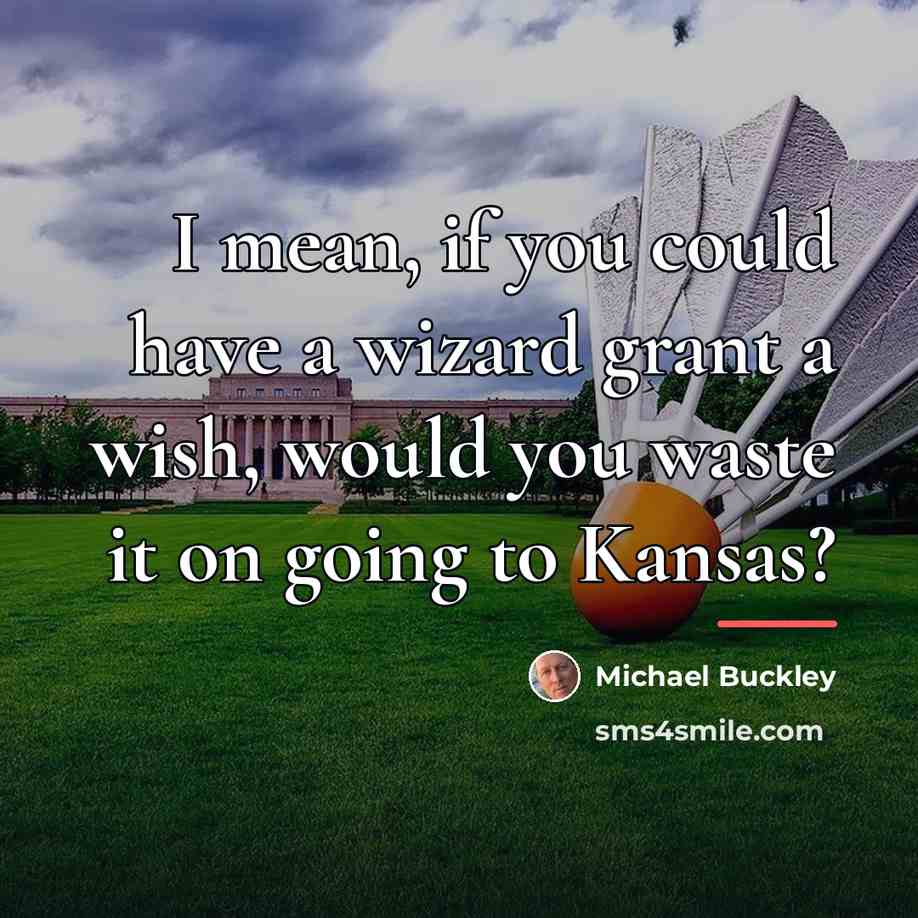 “I mean, if you could have a wizard grant a…” quote by Michael Buckley