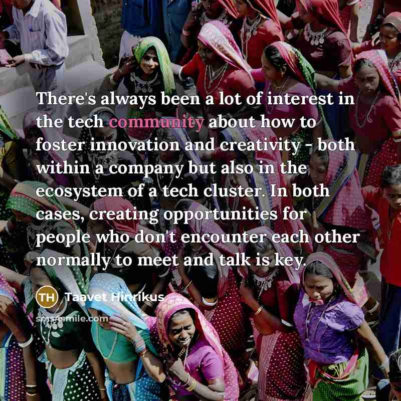“There's always been a lot of interest in the tech…” quote by Taavet Hinrikus