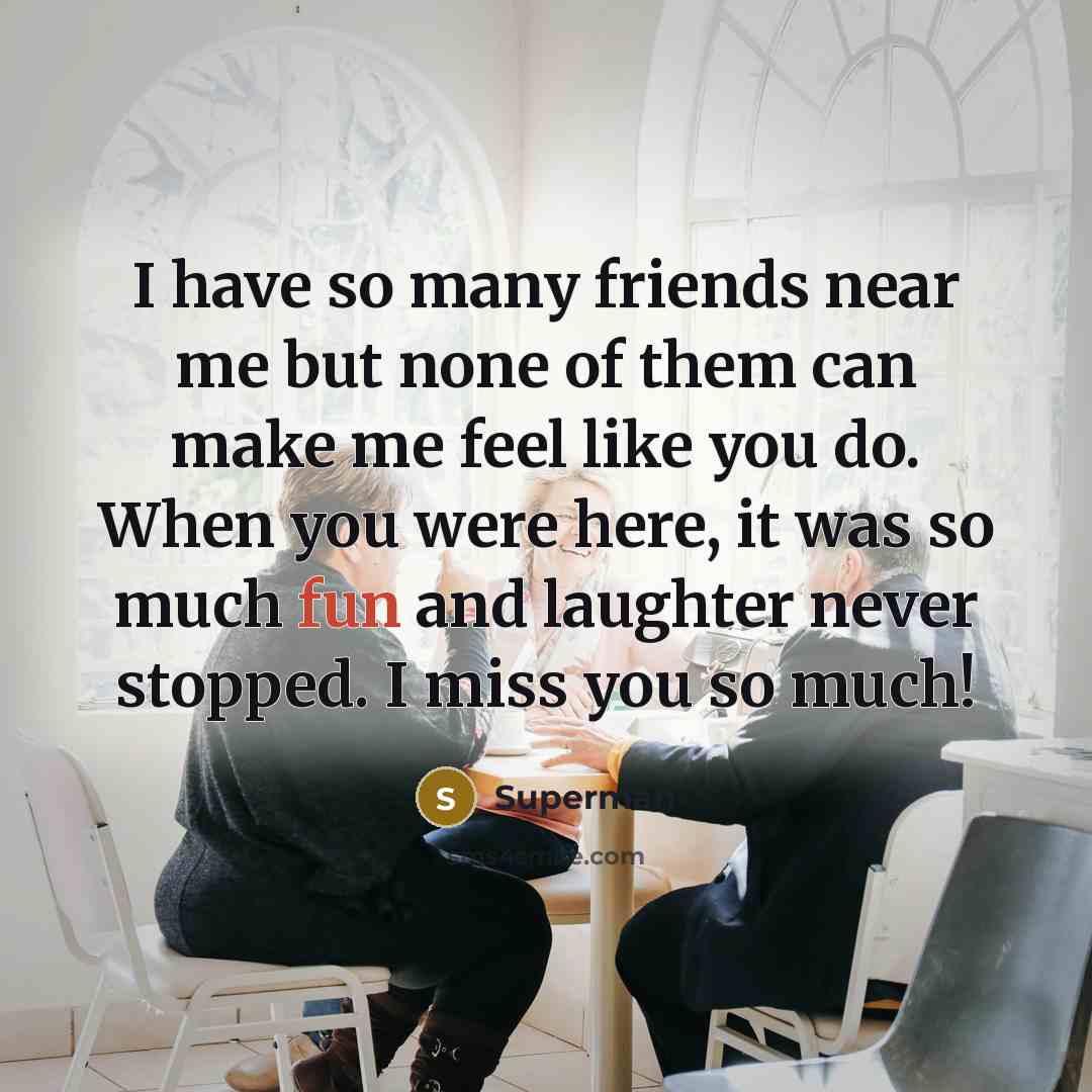“I have so many friends near me but none of…” quote by Superman
