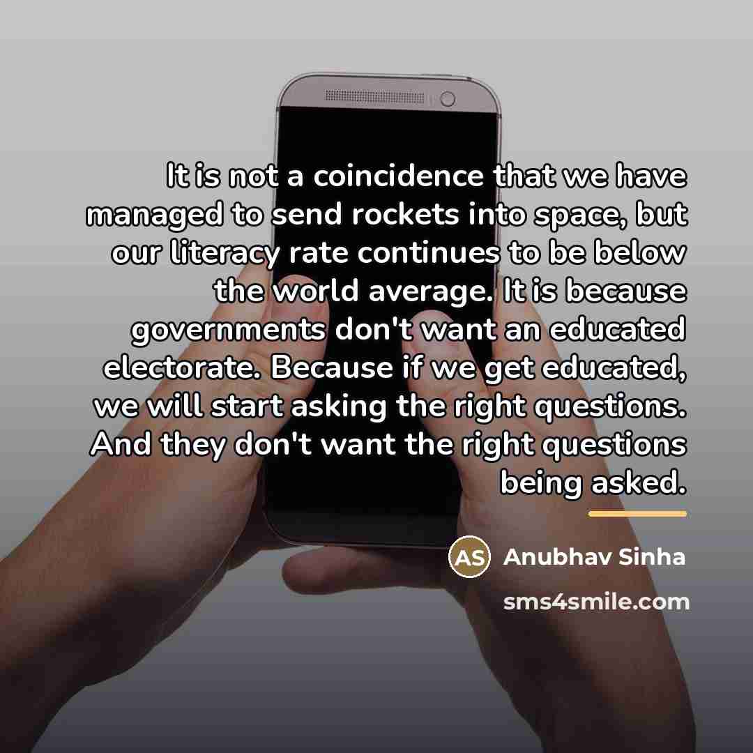 “It is not a coincidence that we have managed to…” quote by Anubhav Sinha