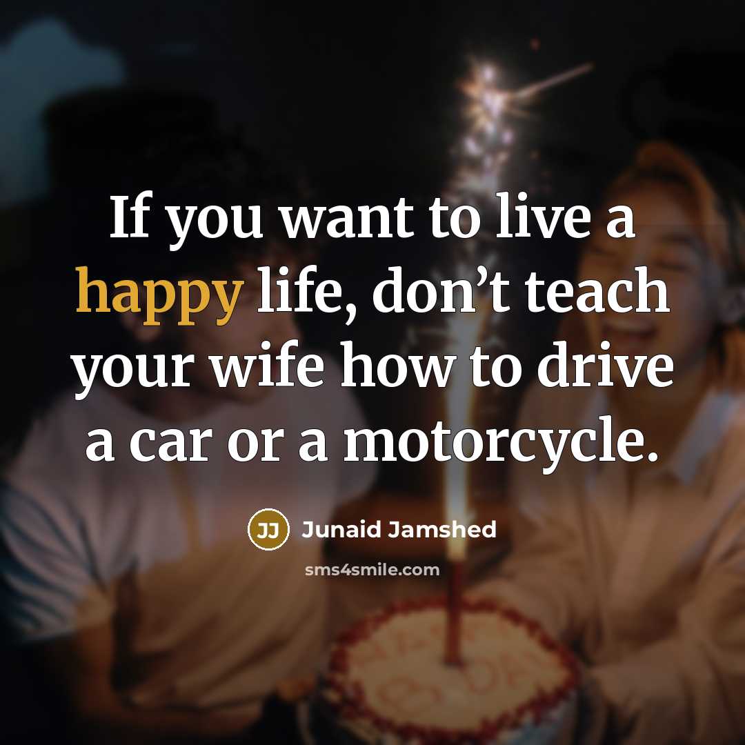 “If you want to live a happy life, don’t teach…” quote by Junaid Jamshed