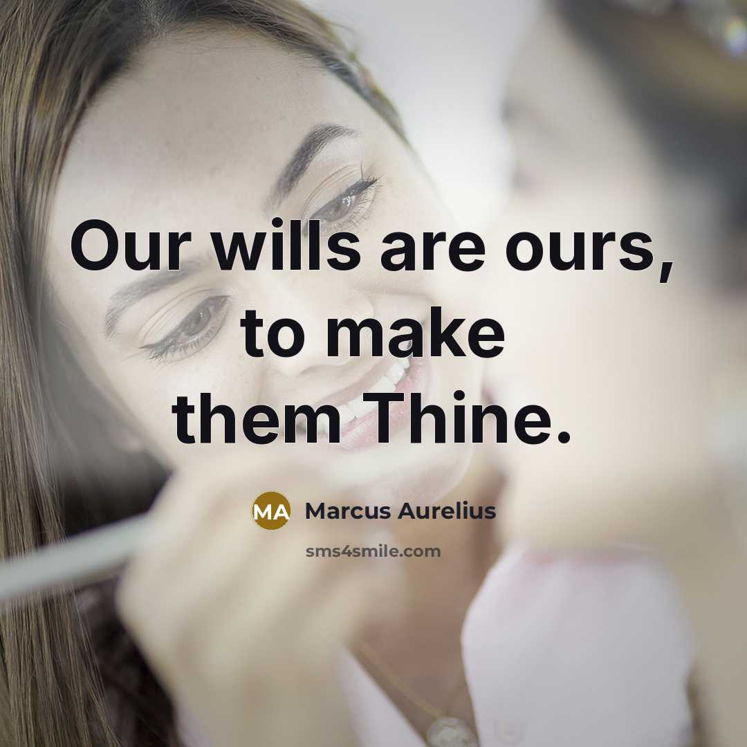“Our wills are ours, to make them Thine.…” quote by Marcus Aurelius