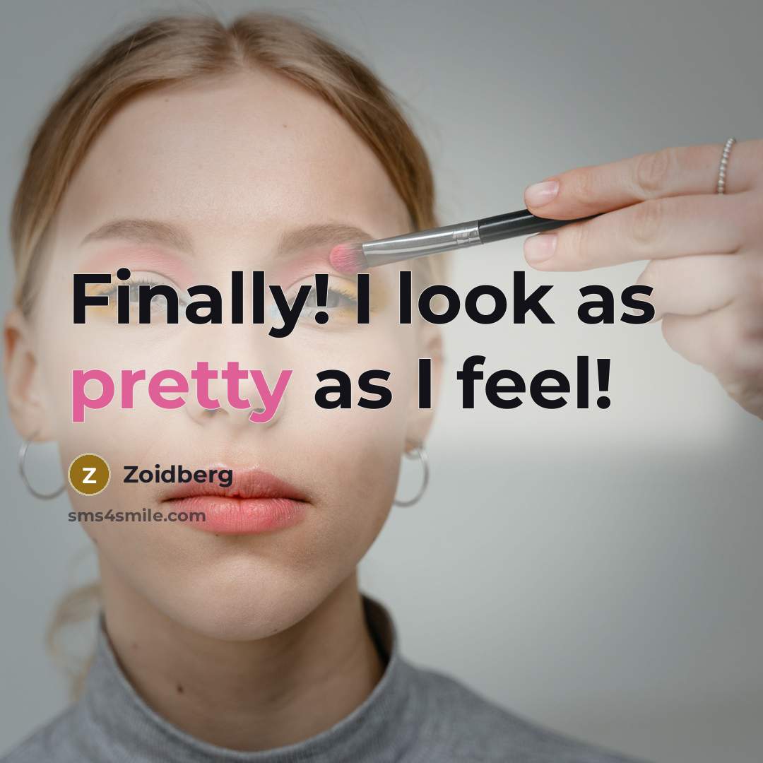 “Finally! I look as pretty as I feel!…” quote by Zoidberg