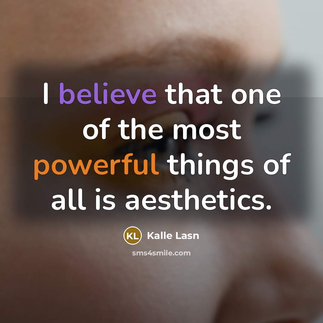 “I believe that one of the most powerful things of…” quote by Kalle Lasn