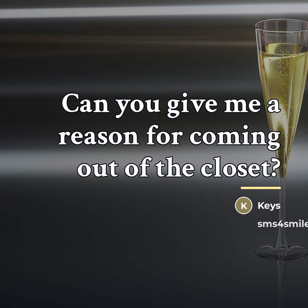 “Can you give me a reason for coming out of…” quote by Keys