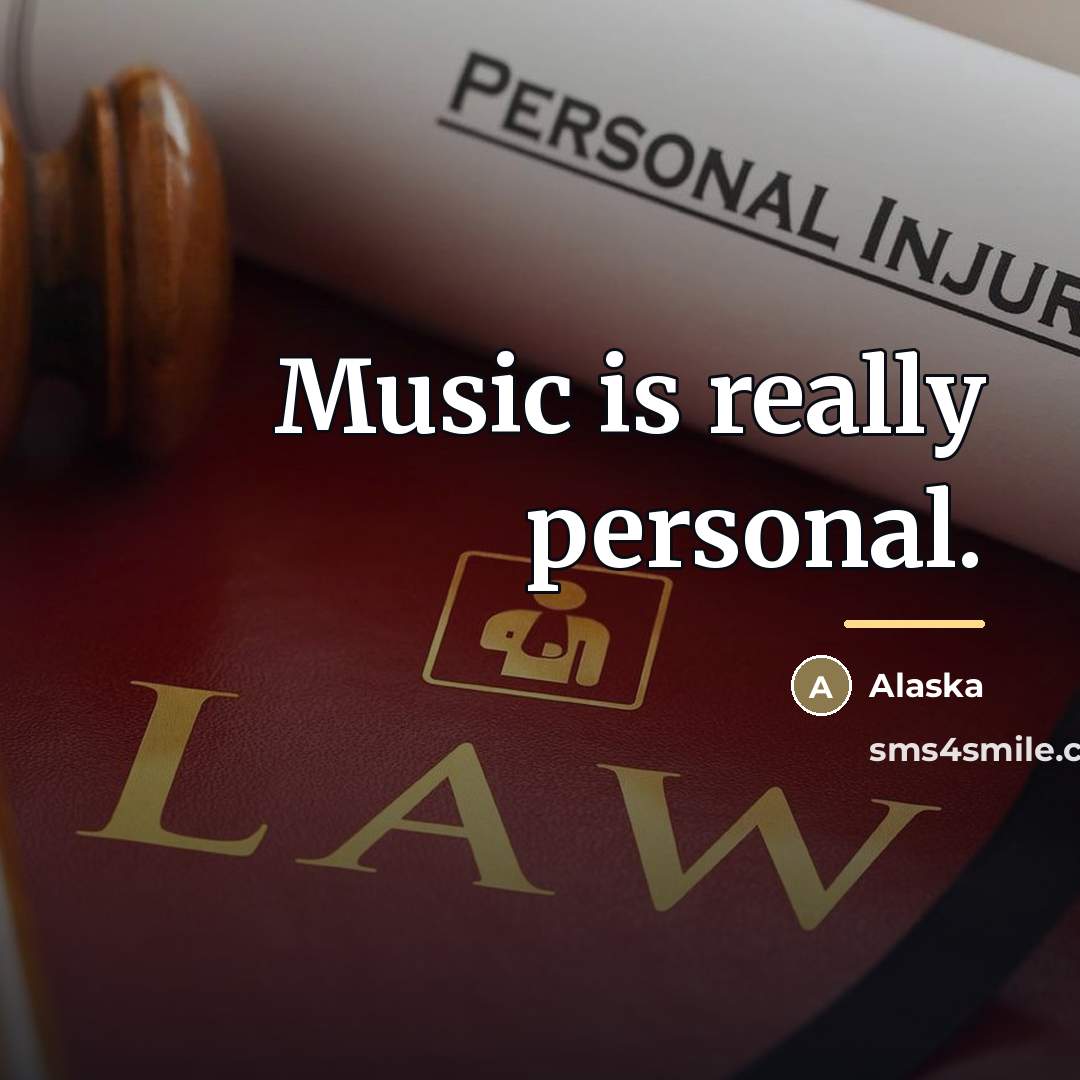 “Music is really personal.…” quote by Alaska
