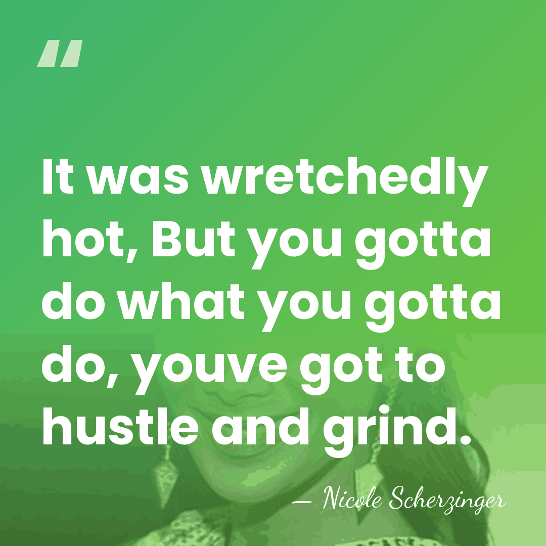 It was wretchedly hot, But you gotta do what you gotta do,&hellip; - Nicole Scherzinger