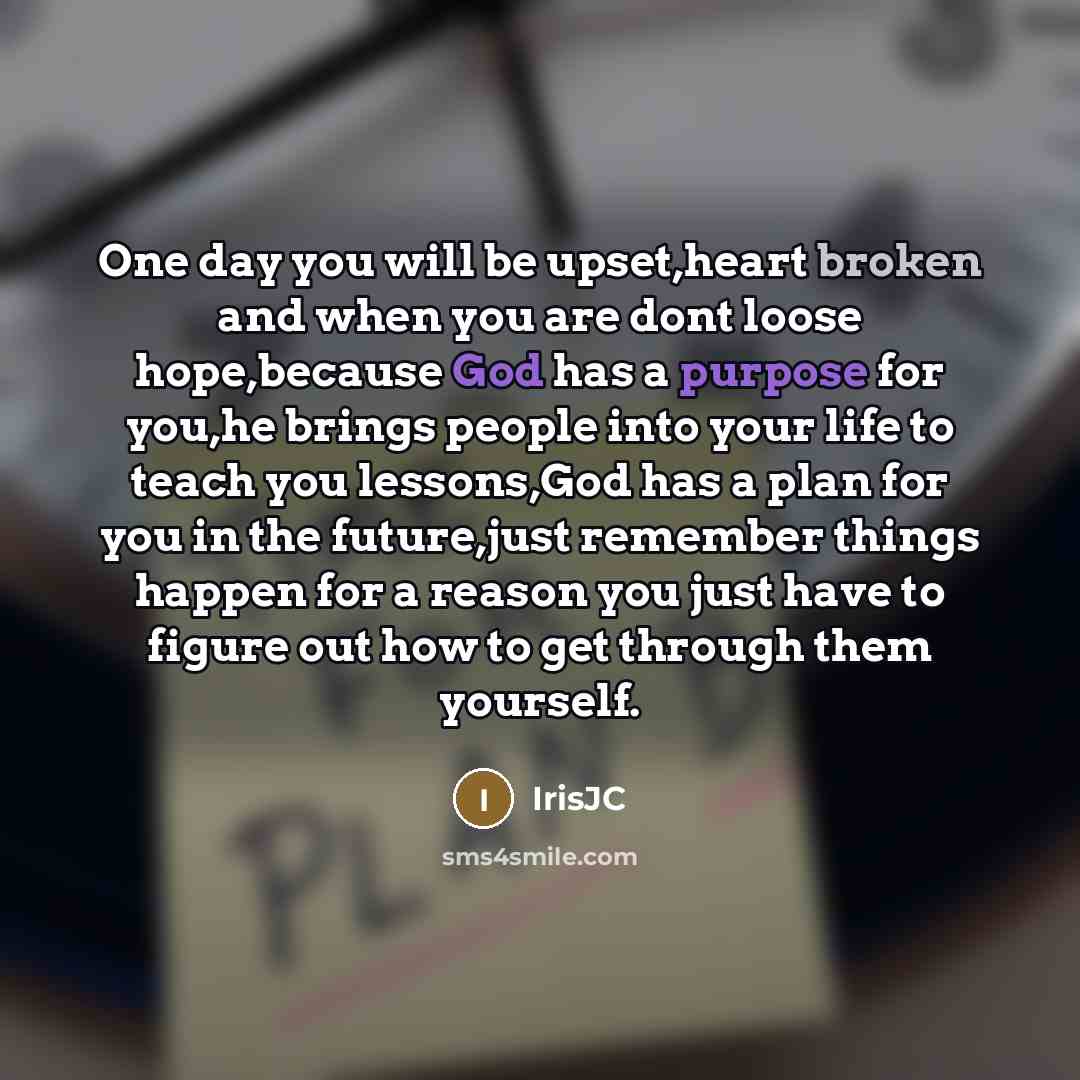 “One day you will be upset,heart broken and when you…” quote by IrisJC