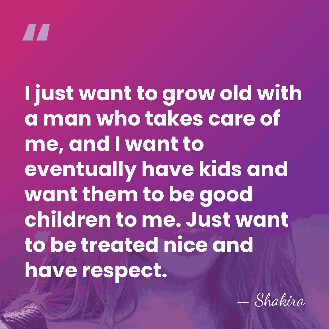 I just want to grow old with a man who takes care&hellip; - Shakira