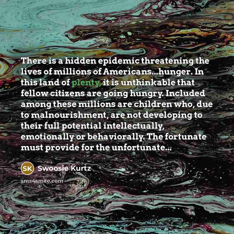 “There is a hidden epidemic threatening the lives of millions…” quote by Swoosie Kurtz