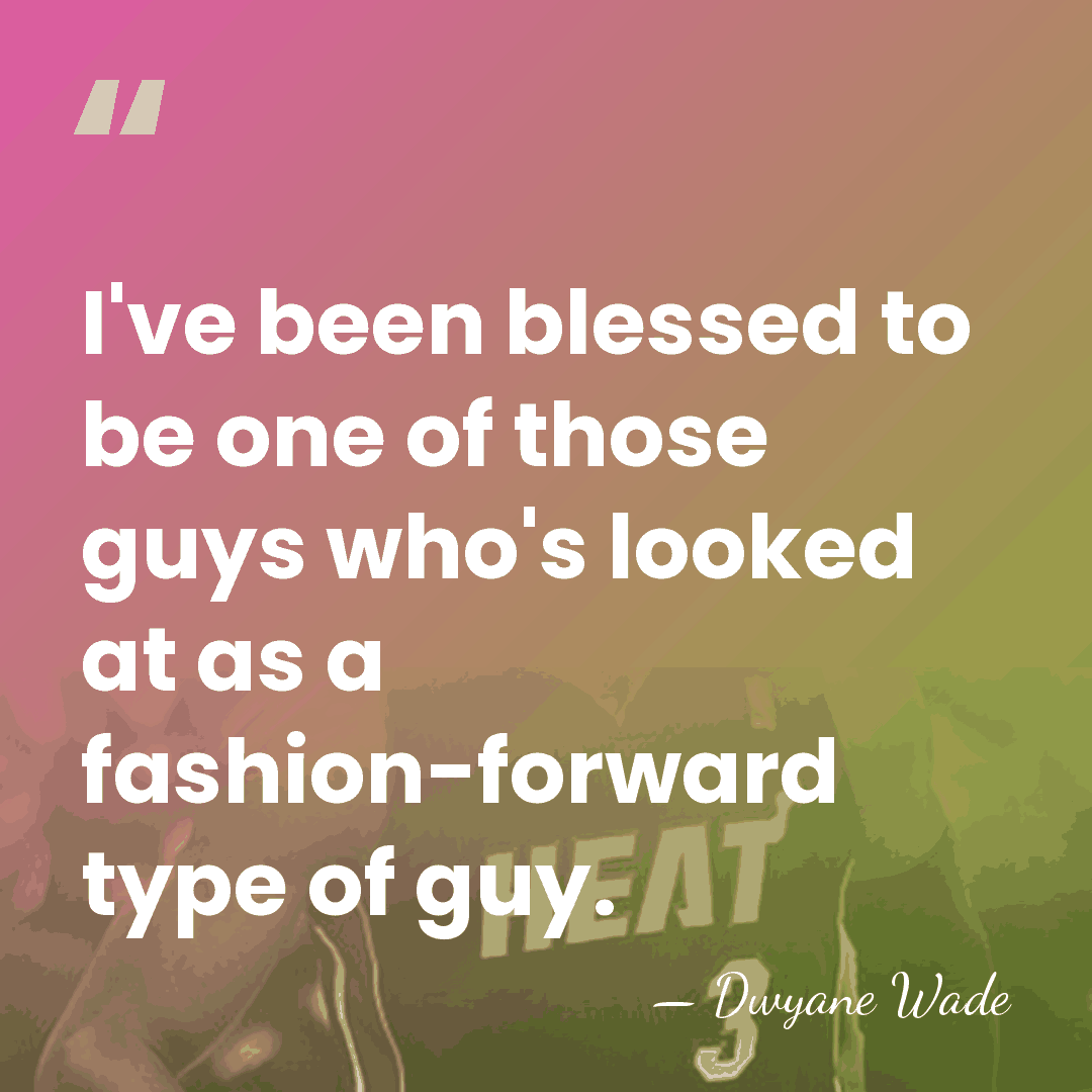 I've been blessed to be one of those guys who's looked at&hellip; - Dwyane Wade