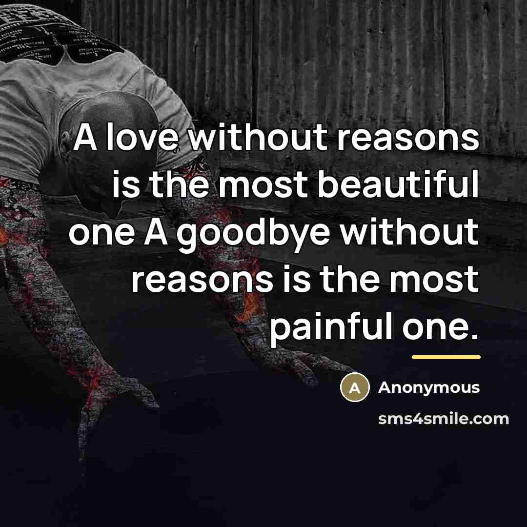 “A love without reasons is the most beautiful one A…” quote by Anonymous