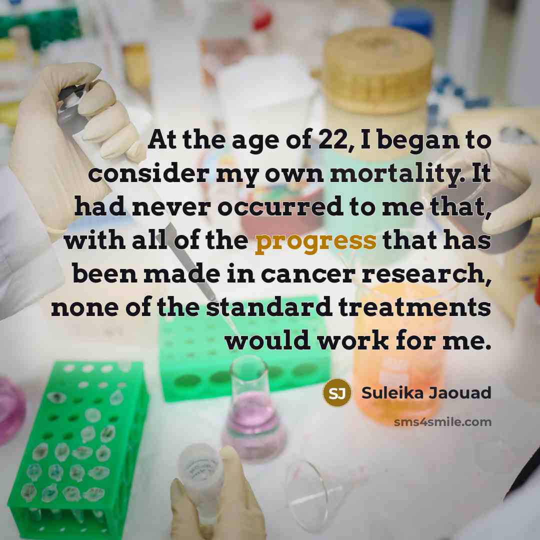 “At the age of 22, I began to consider my…” quote by Suleika Jaouad