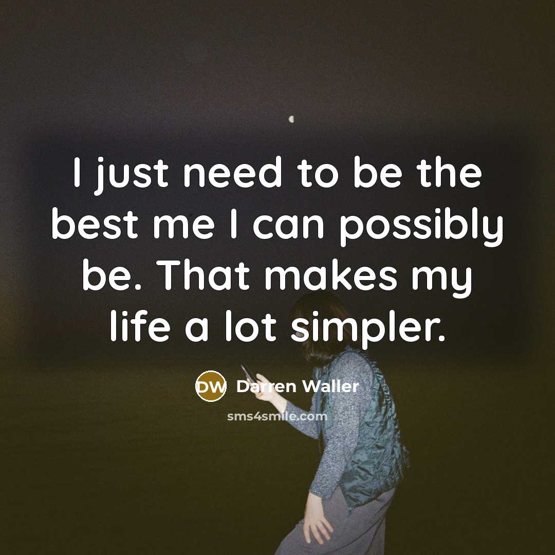 “I just need to be the best me I can…” quote by Darren Waller